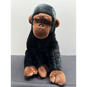 Ty Beanie Buddies 1999 Congo Monkey 11" Plush Toy Black Brown Pellets